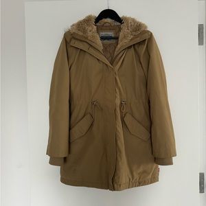 Levi’s Arctic Cloth Faux Fur Parka Jacket